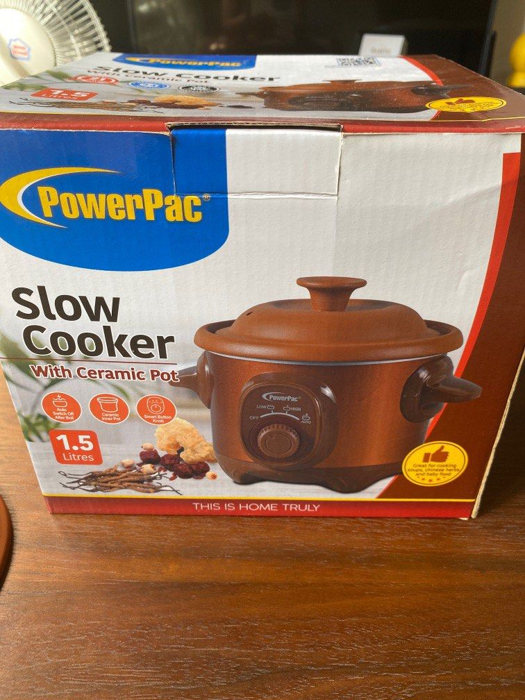 PowerPac Slow Cooker, TV & Home Appliances, Kitchen Appliances, Cookers