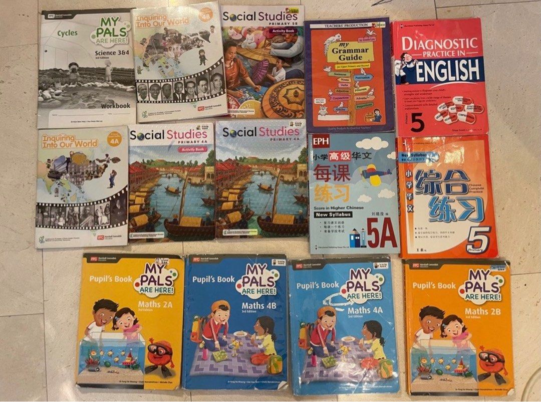 Primary school books, Hobbies & Toys, Books & Magazines, Textbooks on ...