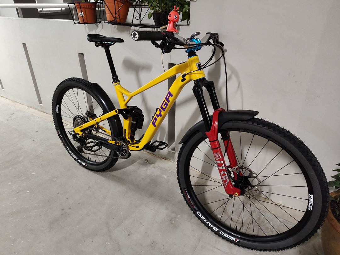 PYGA Slakline Taxi Size M 29inch Frame Fork and Dropper Sports