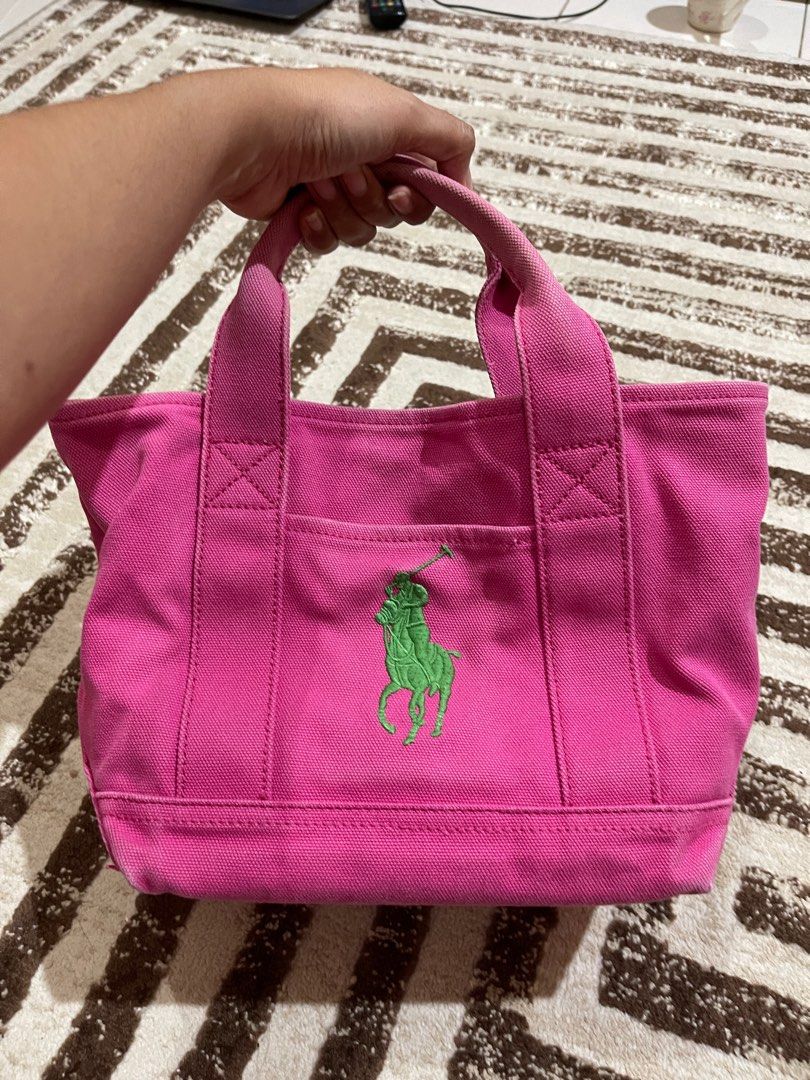 Ralph lauren best sale pink handbag