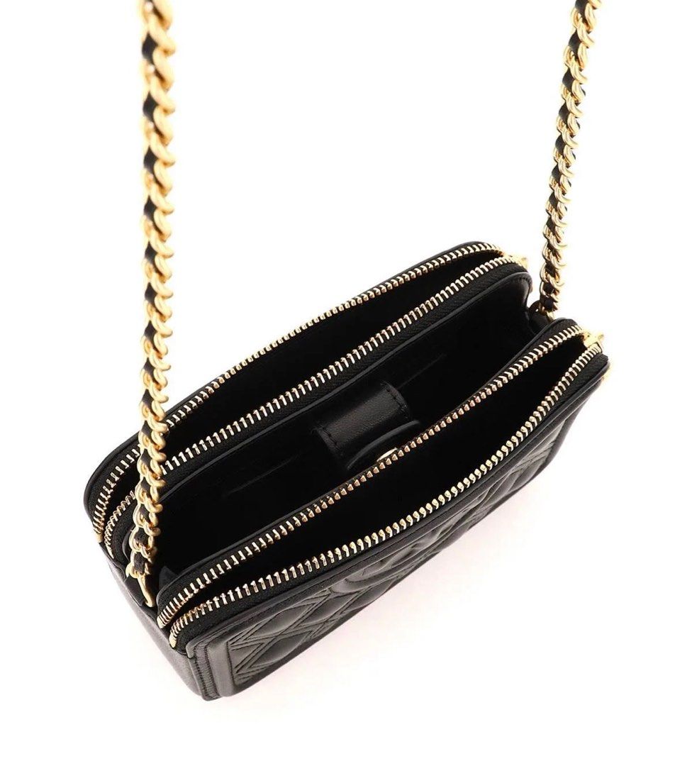 Tory Burch Fleming Double Zip Bags, Women's Fashion, Bags & Wallets