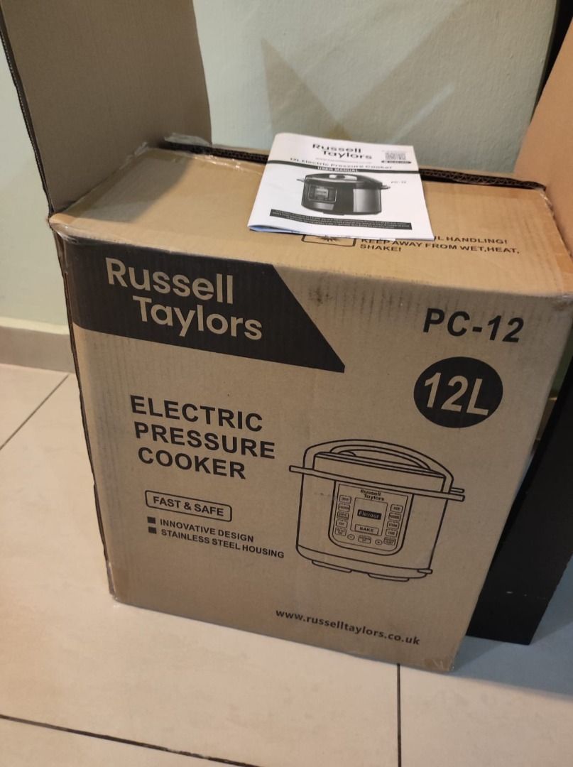 Russell taylor pressure cooker 12l discount
