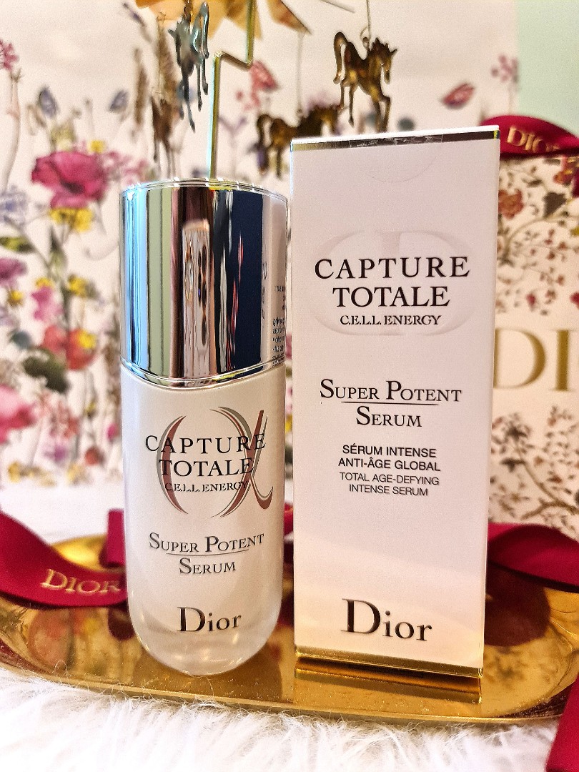 Amazoncom Dior Capture Totale Cell Energy Super Potent Serum 17 Ounce   Beauty  Personal Care