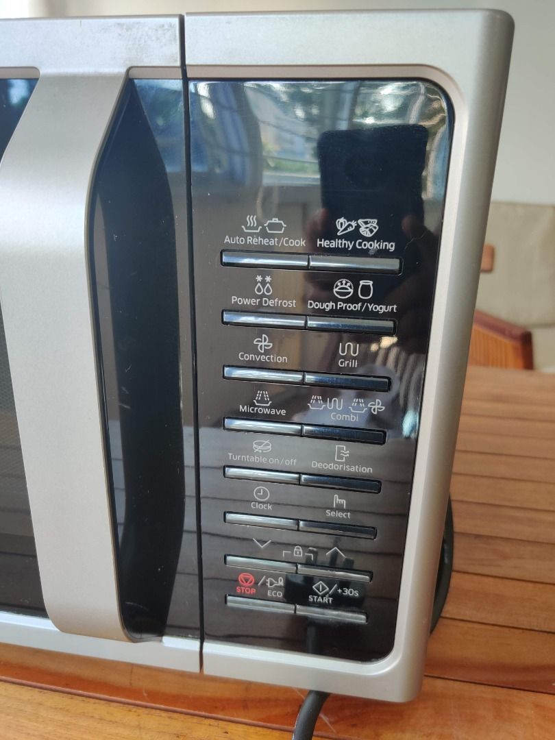 Samsung 28L, 1400W Grill Convection Microwave Microwave MC28H5015AS