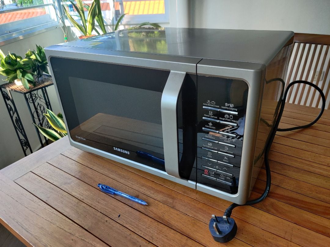 Samsung 28L, 1400W Grill Convection Microwave Microwave MC28H5015AS