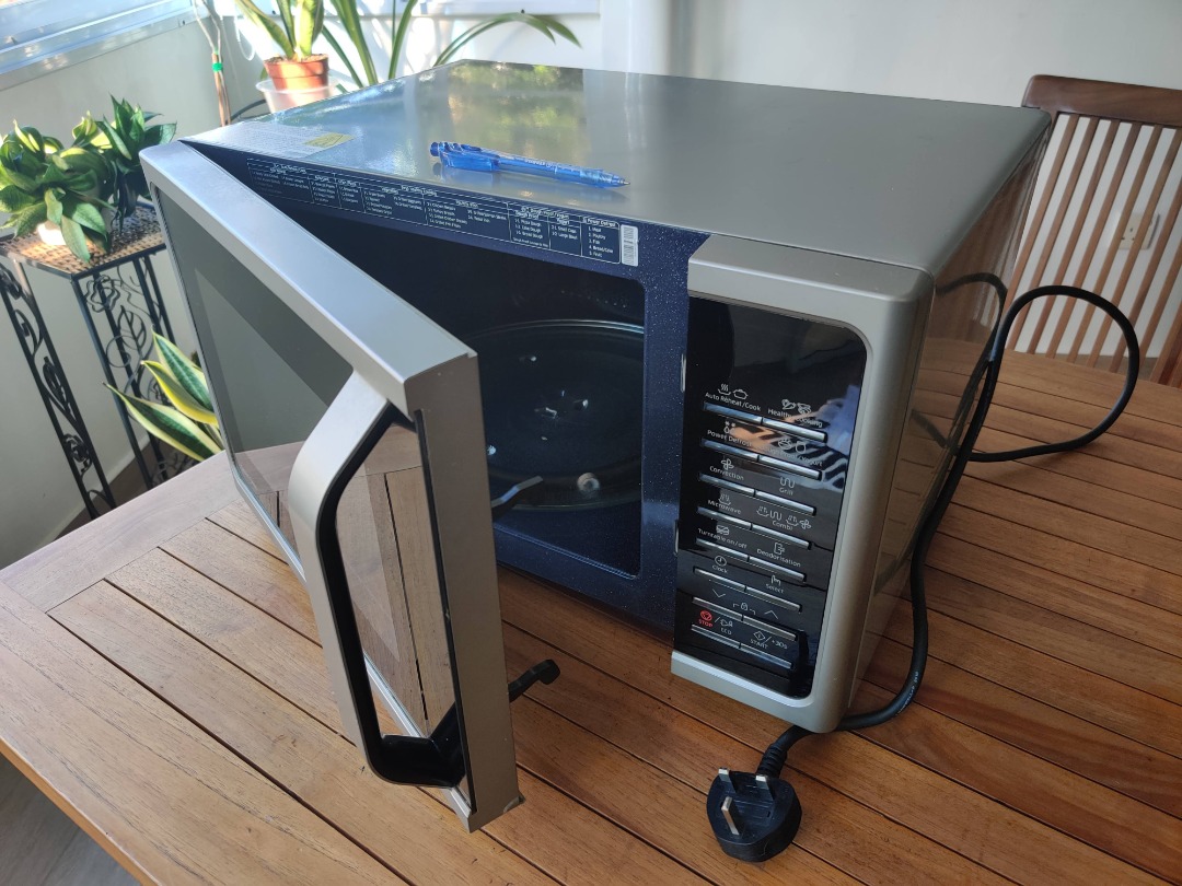 Samsung 28L, 1400W Grill Convection Microwave Microwave MC28H5015AS