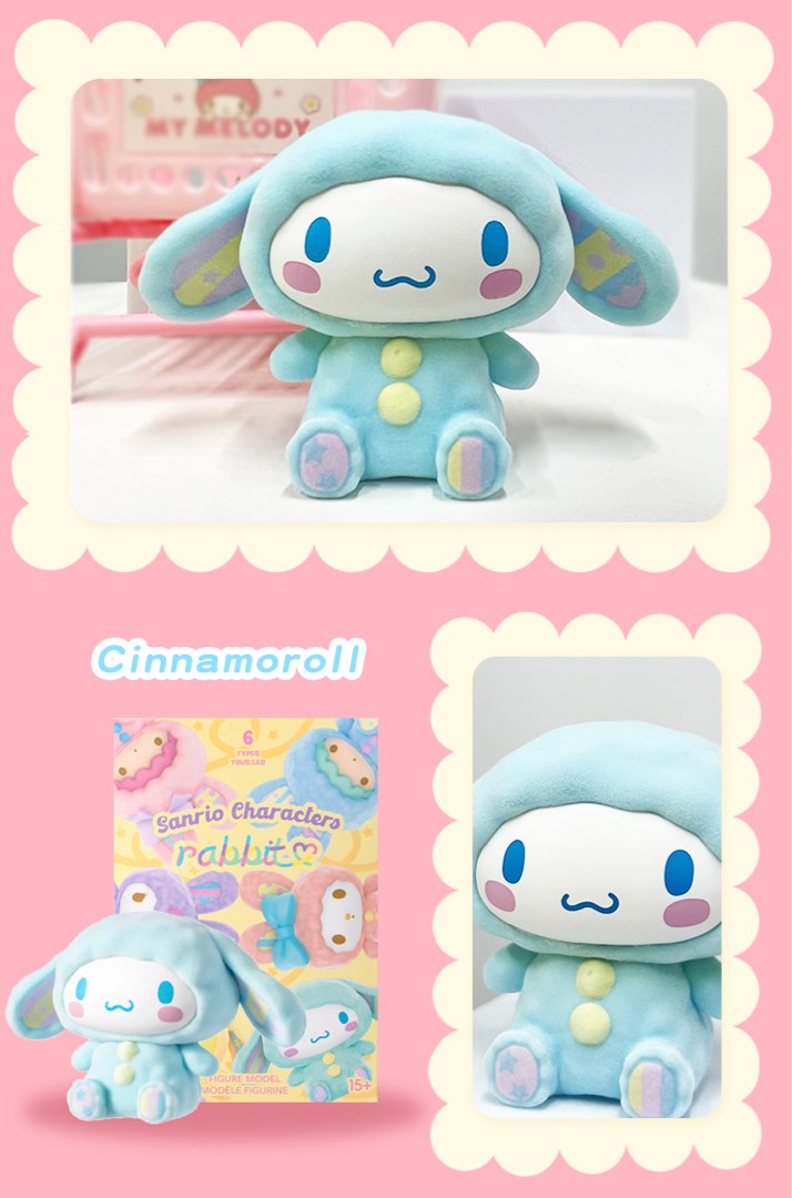 sanrio miniso rabbit bunny series cinnamonroll, Hobbies & Toys, Toys