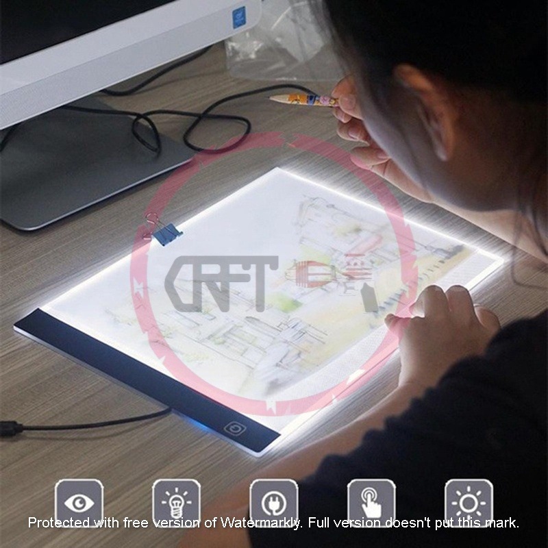 SC531 Lampu Tekap Lukisan LED Copy Board Light Pad Drawing Tracing