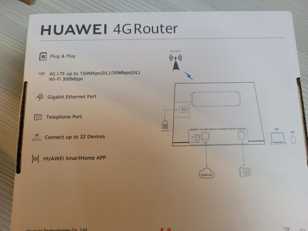 SIM card 4G WiFi router plug and play, Computers & Tech, Parts ...
