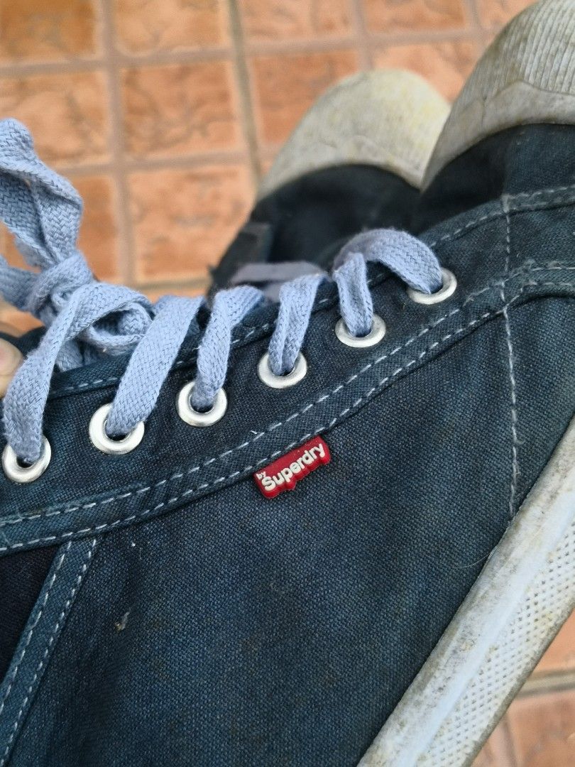 Kasut denim discount