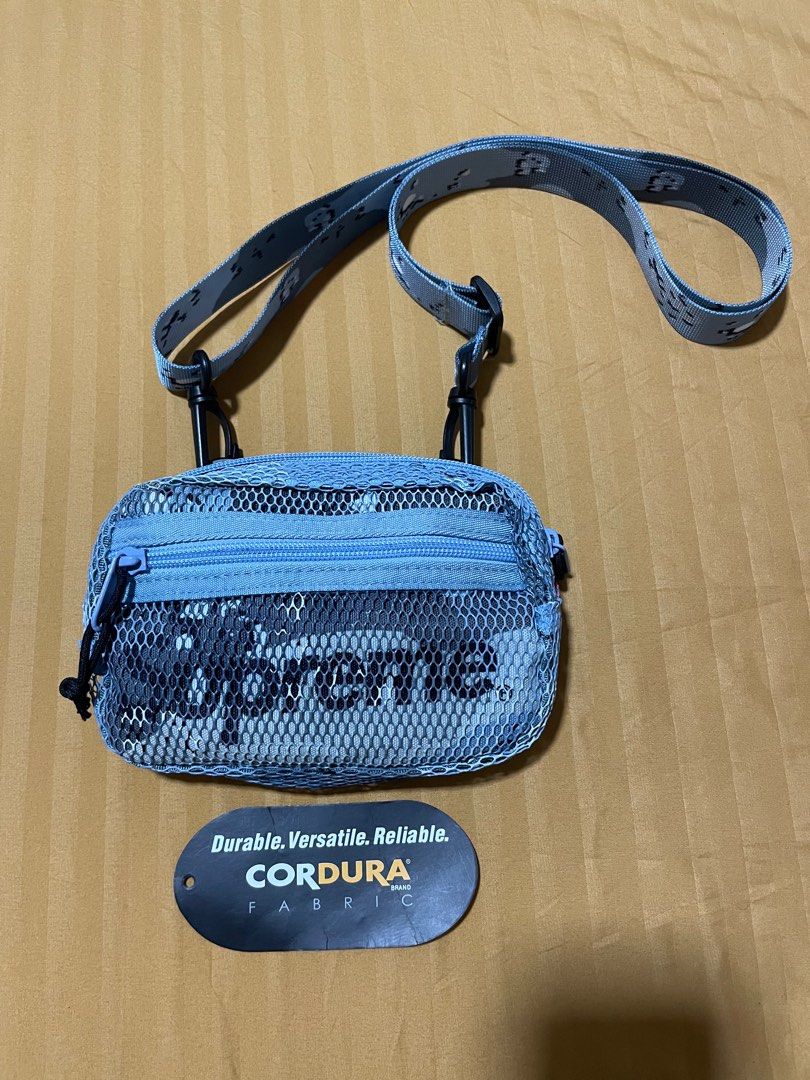 Supreme SS20 Shoulder Bag Camo Blue