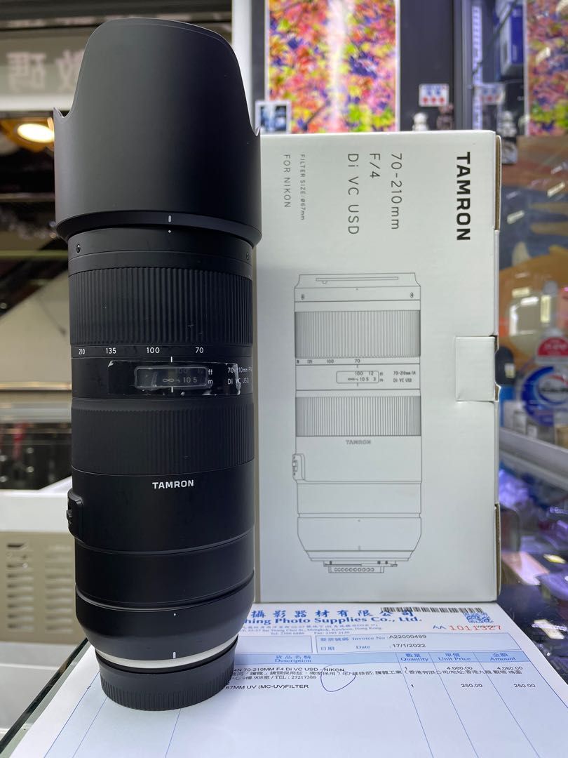 TAMRON 70-210 70-210mm f4 Di VC USD for NIKON F 行貨保用到2029年新