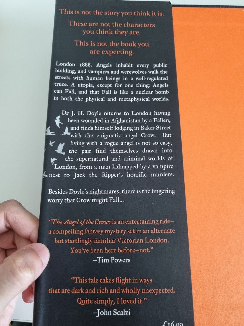 The Angel of the Crows Katherine Addison English Book, Hobbies