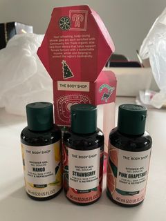 THE BODY SHOP Foam & Merriment Shower Gel Trio 2022 🎁