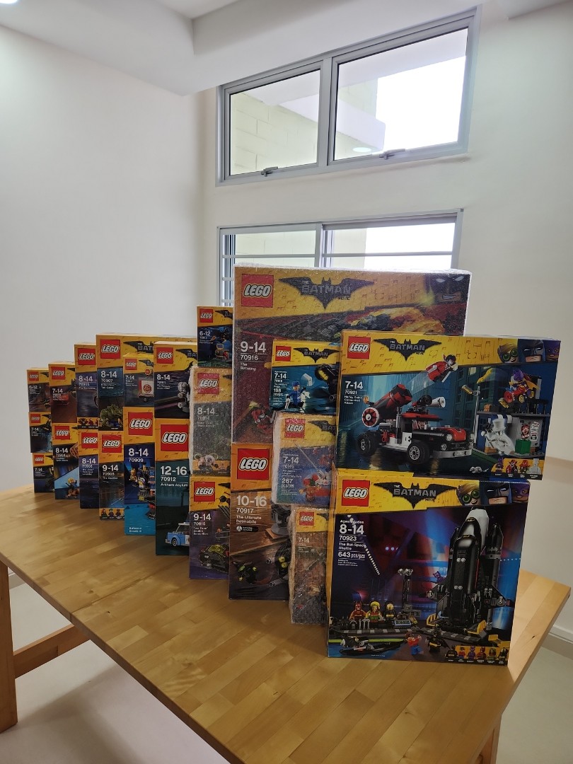 The Lego Batman Movie Box Sets (2017) - 70900 to 70923 (70900