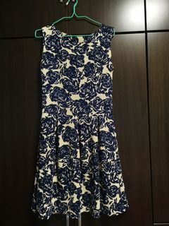 The Tinsel Rack Black and Gold Floral Dress, Cotton-On Red Dress