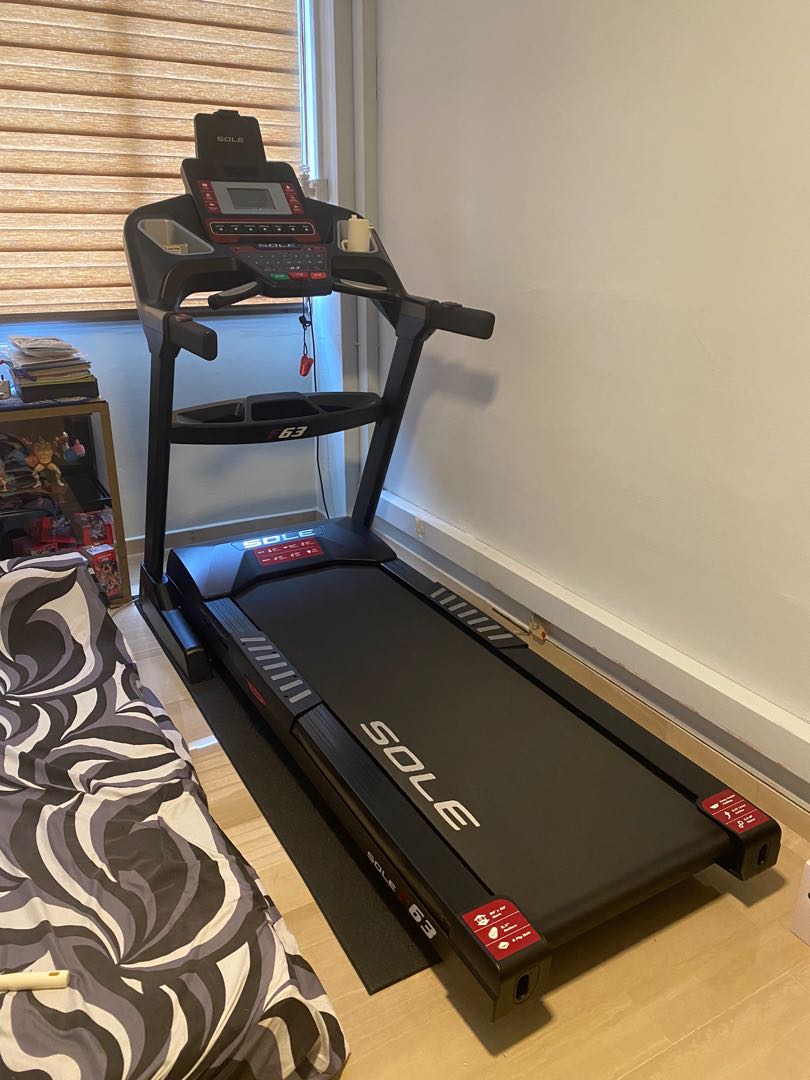 Sole F63 Treadmill, Sports Equipment, Exercise & Fitness, Cardio ...