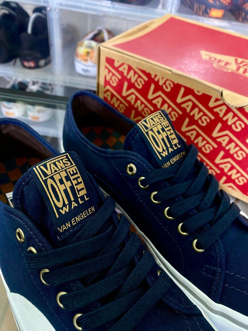 UK8 Vans Av Classic Pro x Independent Dress Blue