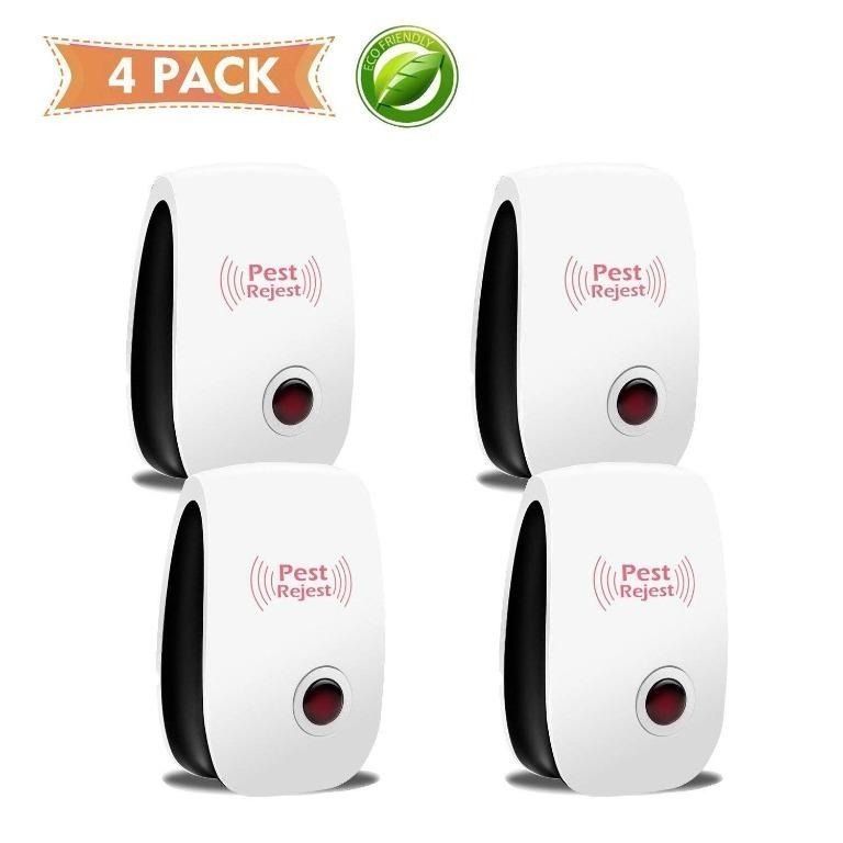 6 Packs Ultrasonic Pest Repeller, Electronic Pest Repellent Plug In Indoor Pest  Control For Insect, Roach, Mice, Spider, Ant, Bug, Mosquito Repellent