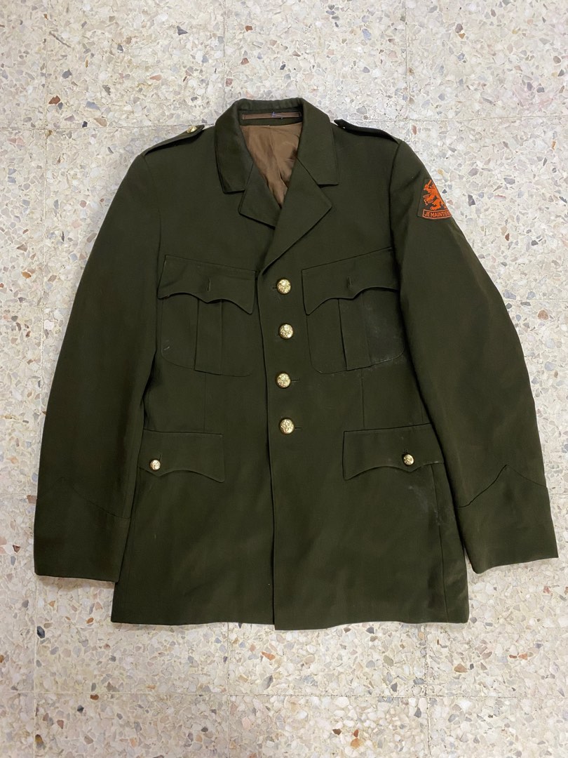 Vintage Army, Men's Fashion, Coats, Jackets and Outerwear on Carousell