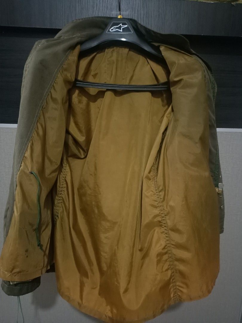 Vintage us army m65 jacket musa zipper, Men's Fashion, Coats, Jackets ...
