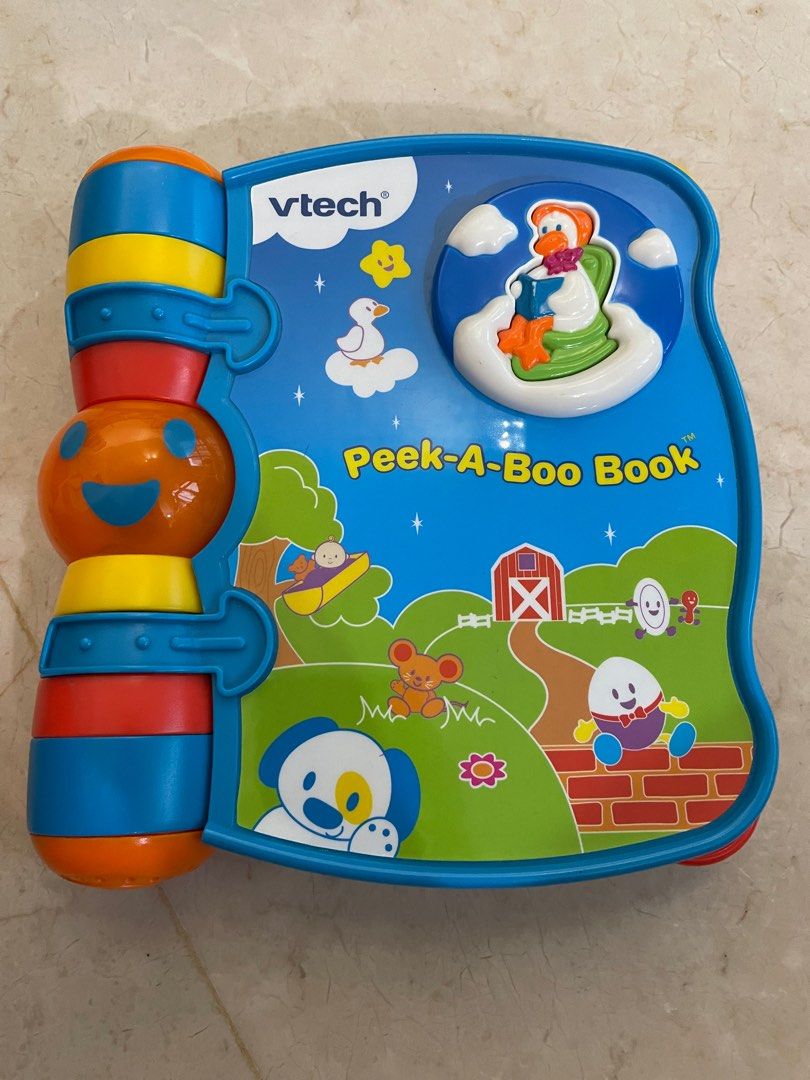 Vtech Peek A Boo Book, Babies & Kids, Infant Playtime on Carousell