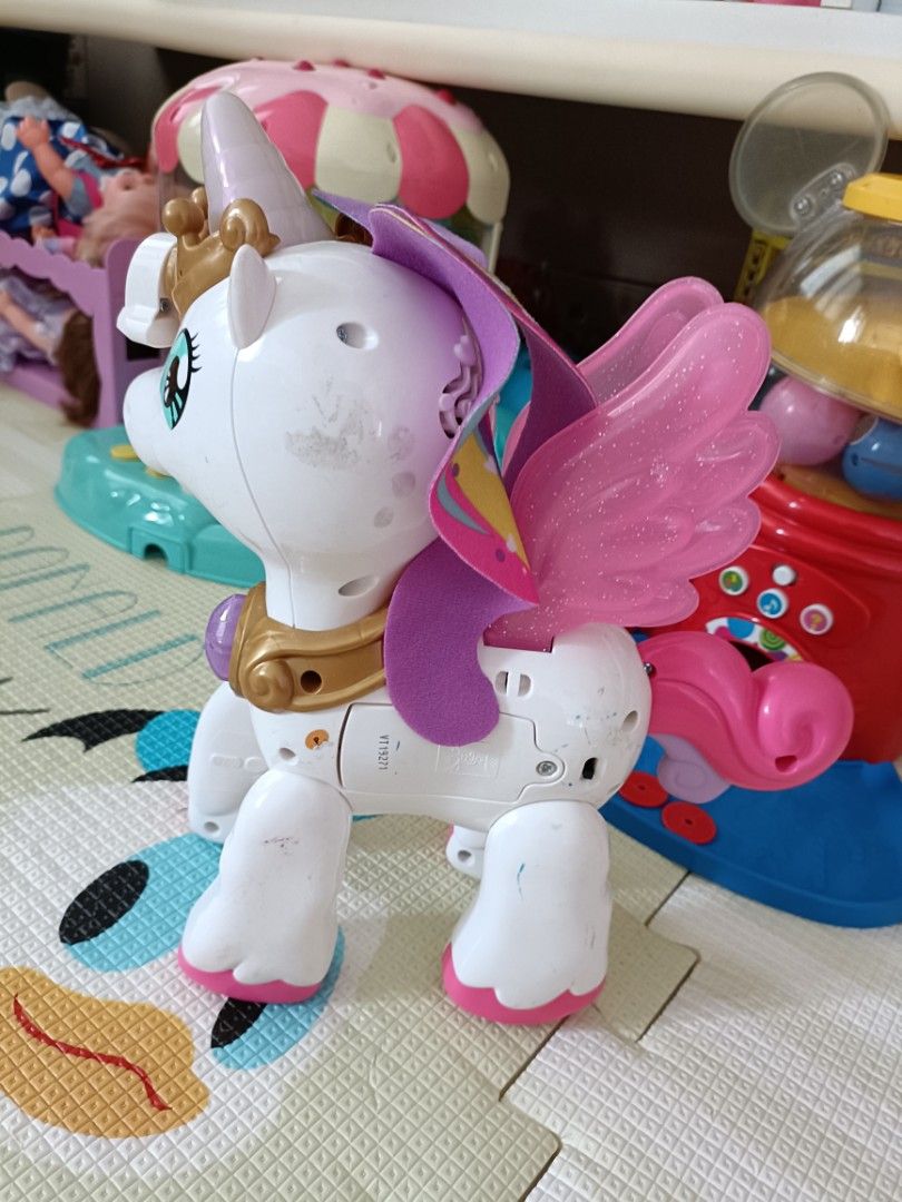 Vtech Starshine the Bright Lights Unicorn Hobbies Toys Toys