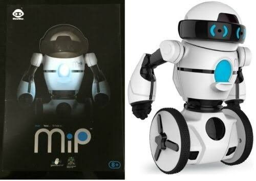 WoWwee MIP Robot (Category: Remote Control Toys) located in Paranaque City. Submitted by toyetick (Listing ID 1205322877, Image 1). Description: Perched atop unique dual wheels, this multifunctional and autonomous robot is more than just a toy. Equipped with GestureSense™ technology, any hand motion controls MiP™, or load up the free MiP App on an iOS or Android smart device, and your eyes will light up at what MiP™ can do. https://wowwee.com/mip
