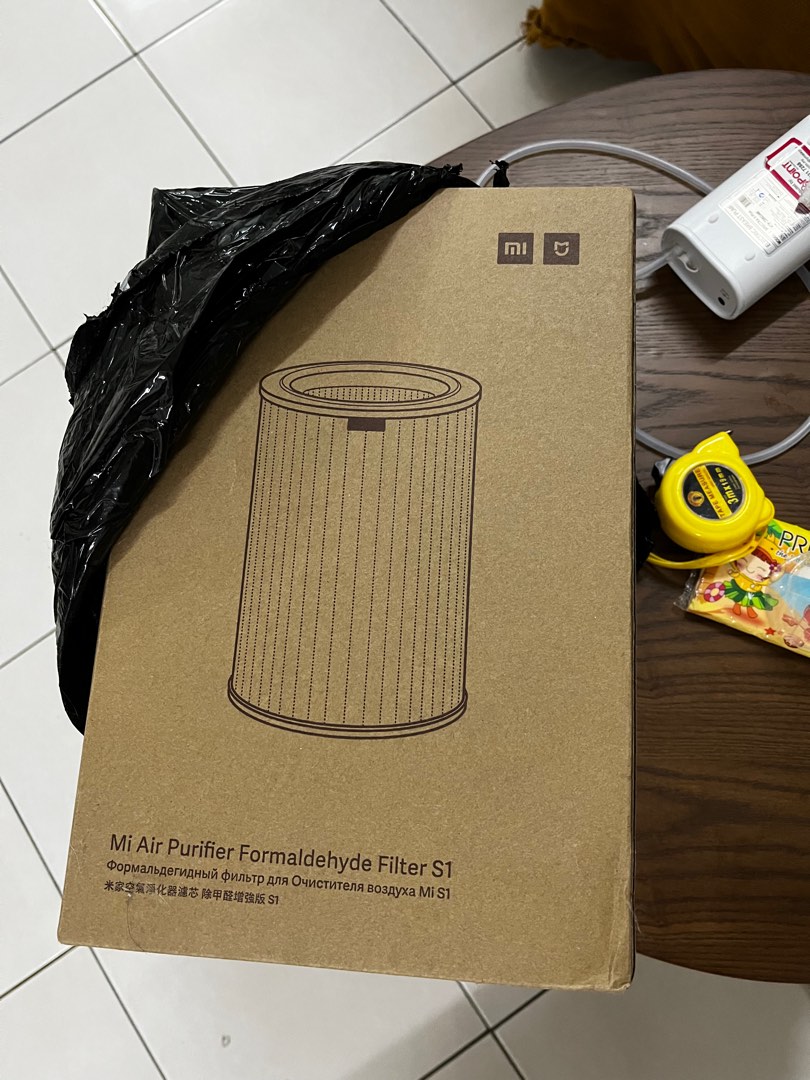 XIAOMI MIJIA Air Purifier Filter Formaldehyde Replacement M6R-FLP S1, TV &  Home Appliances, Air Purifiers & Dehumidifiers on Carousell