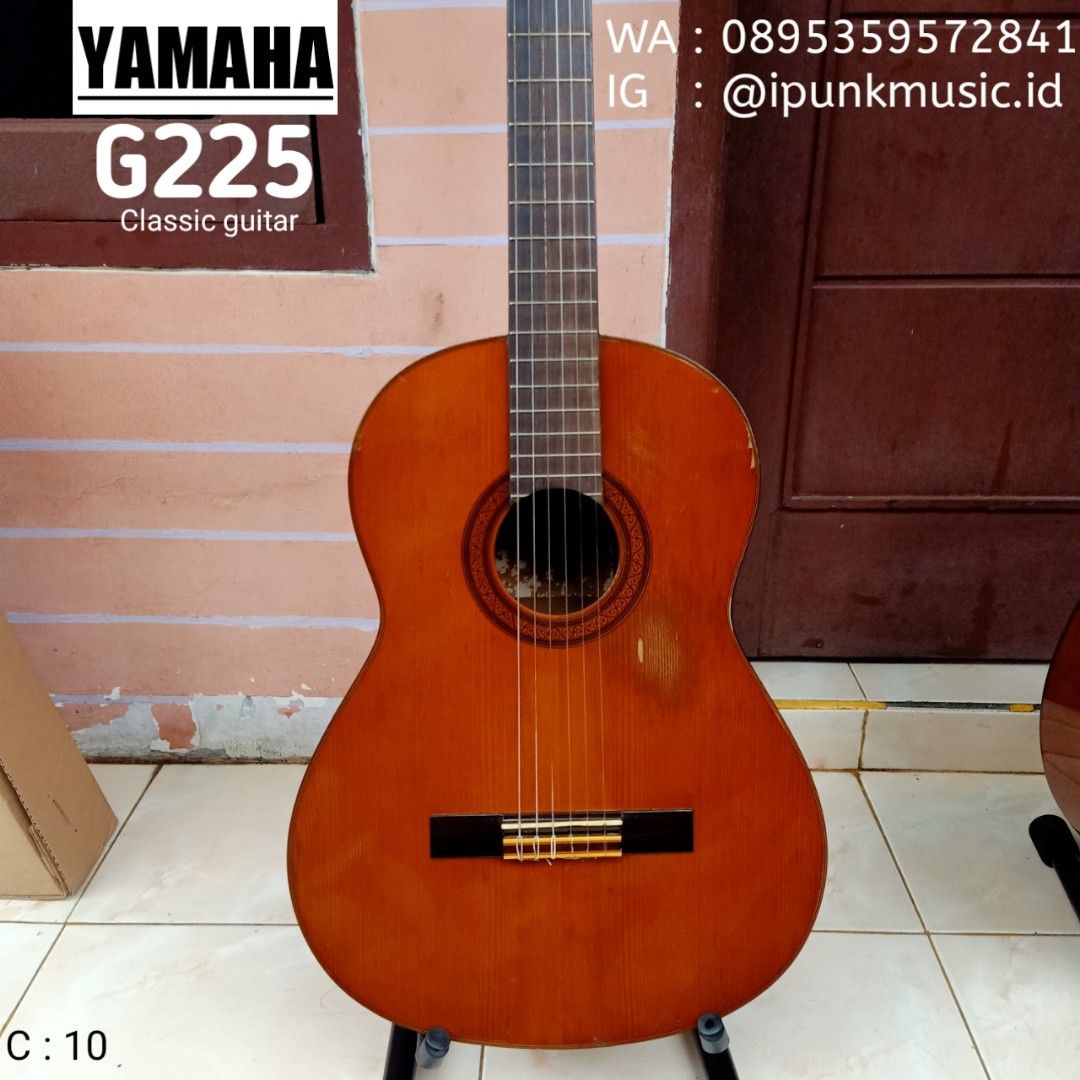 Yamaha G225 Original Tahun 1979 Gitar Klasik Vintage Rare Musik