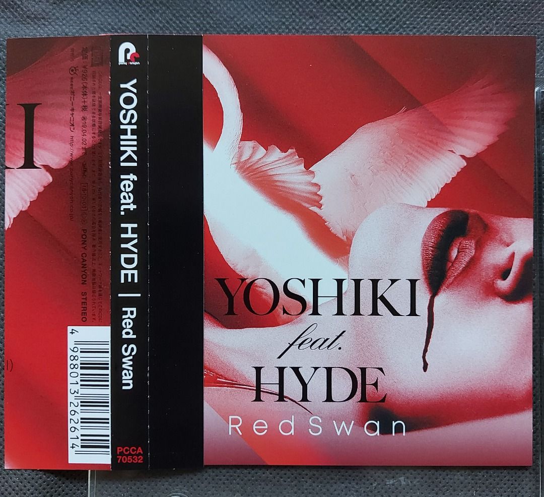 YOSHiKi feat. HYDE @ X jAPAN - Red Swan CD singLe (18年日本