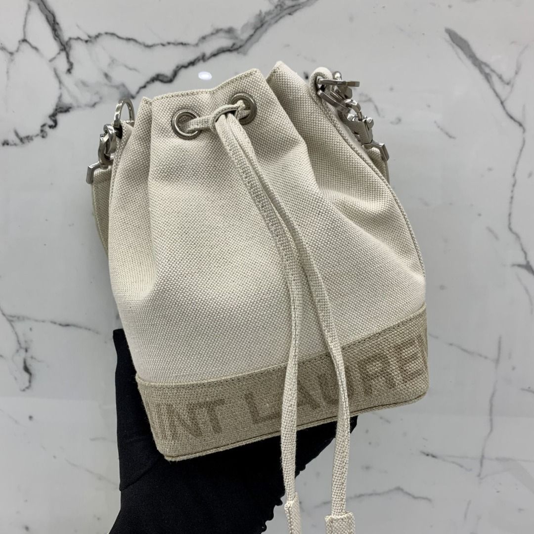 saint laurent rive gauche bucket bag