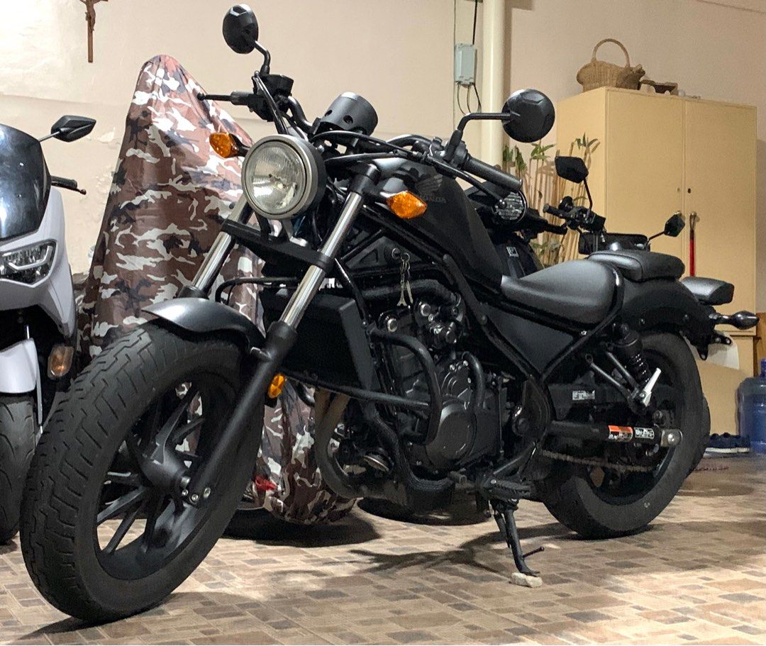 2019 honda rebel 500 fuel range