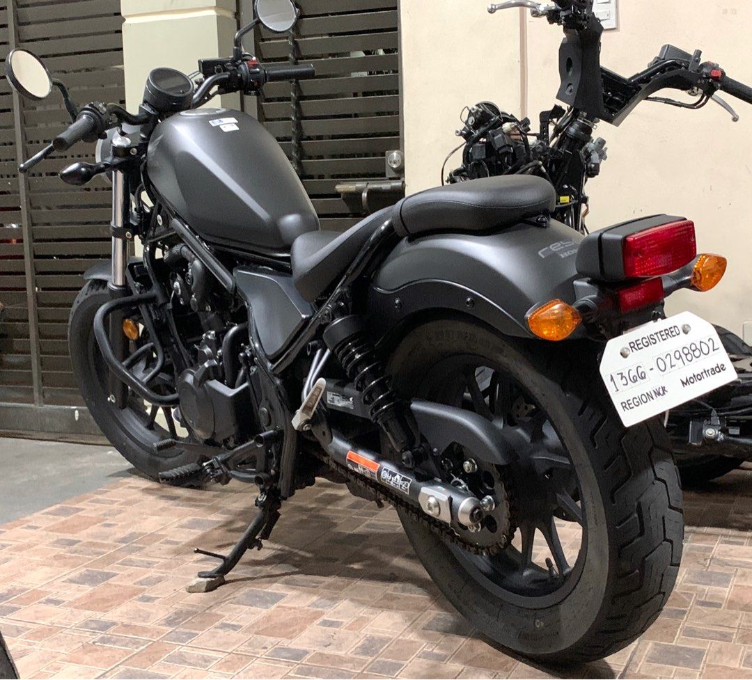 Motortrade shop honda rebel