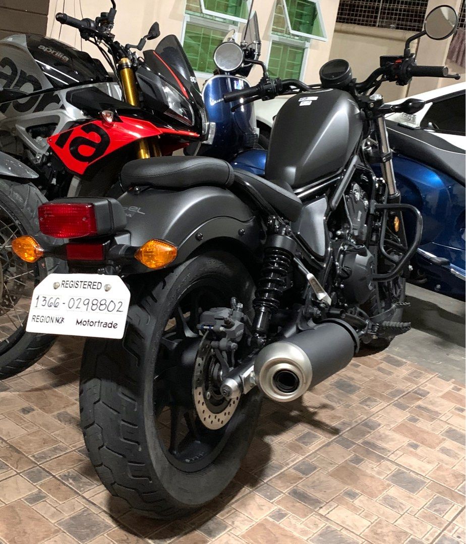 Motortrade shop honda rebel
