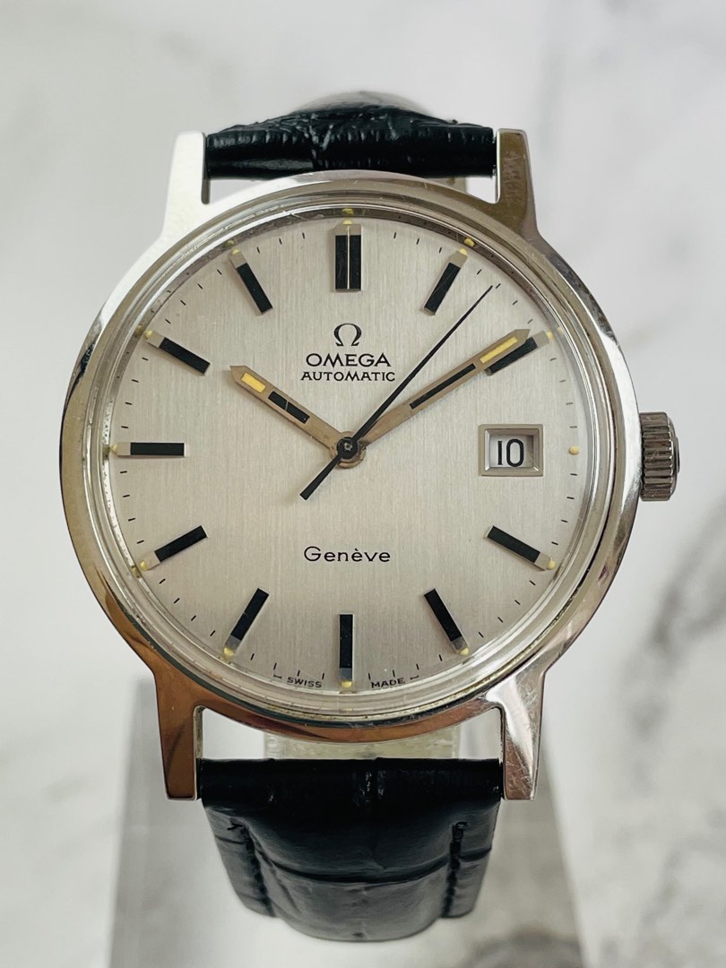211380 Omega Geneve Vintage Men s Auto Watch Ref 166.0198 Cal
