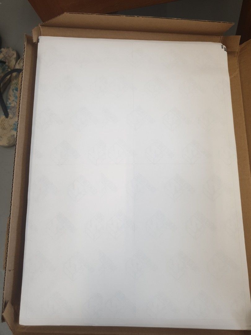 2x2 A4 label stickers / printer sticker labels / shipping label