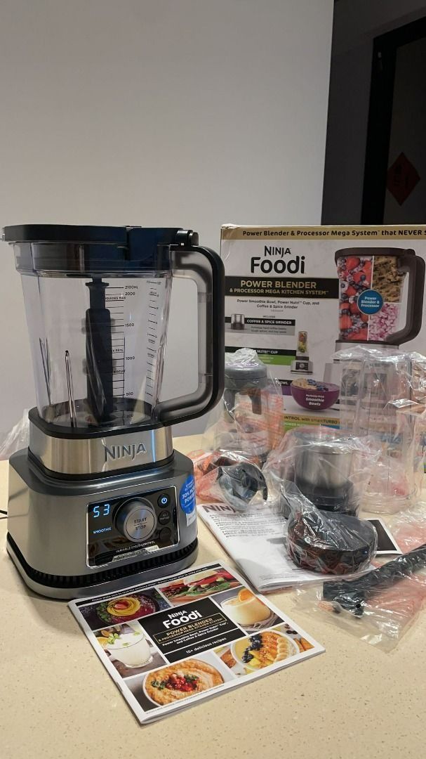 Ninja Foodi Power Blender CB402, TV & Home Appliances, Kitchen