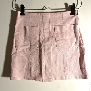 粉色短裙