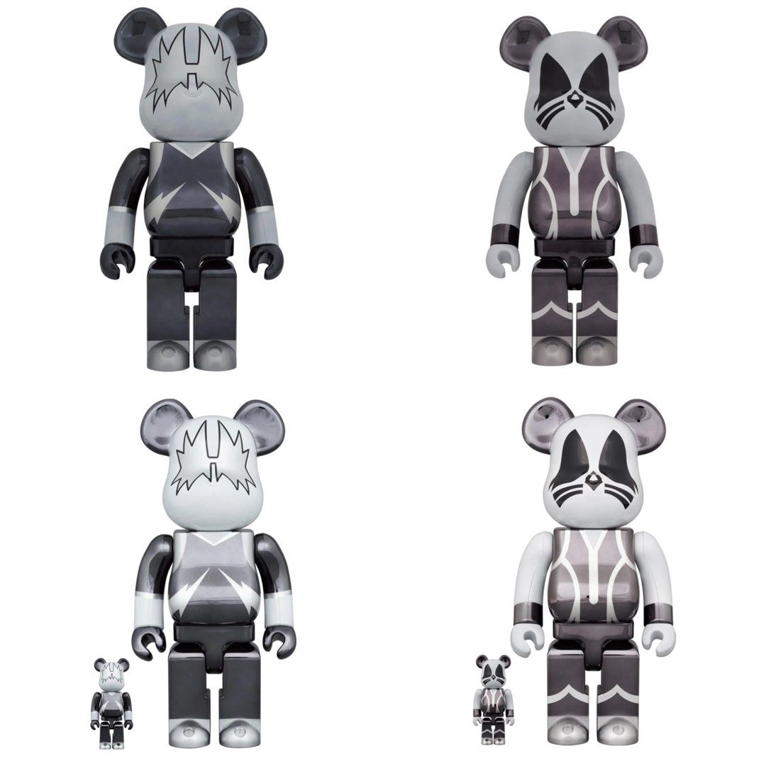 良品！)ヤフオク! - 新品 BE@RBRICK KISS CATMAN CHROME Ver. 100 