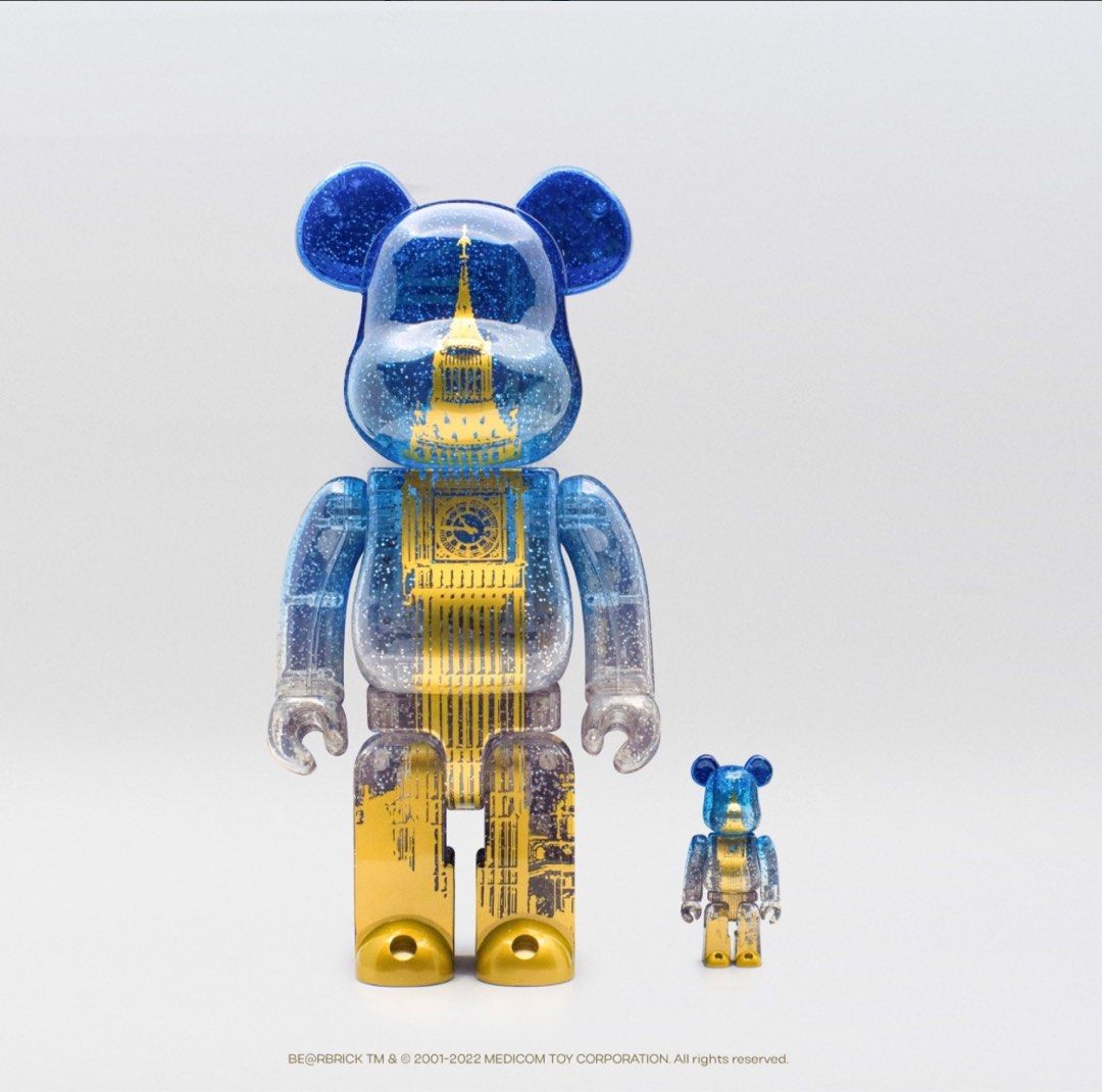 澳門抽籤款❤️Bearbrick Macau 2022 聖誕系列🇬🇧大笨鐘Big Ben BE