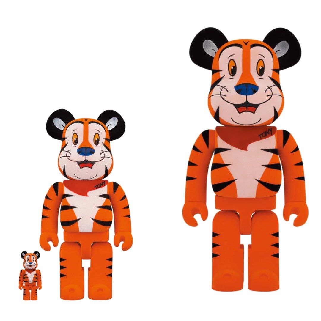 BE@RBRICK TONY THE TIGER FLOCKY Ver.