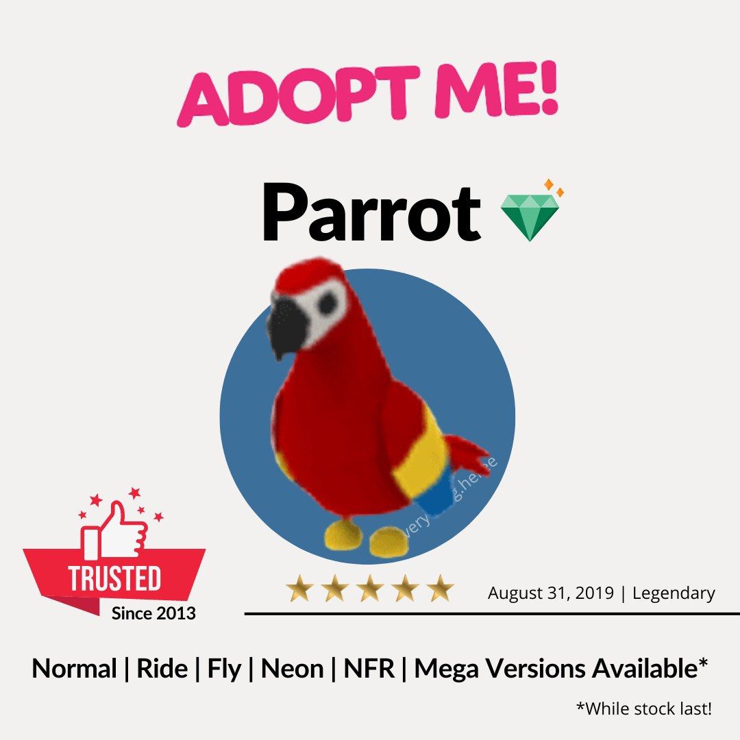 Reply to @rai3igh good names for parrot ! In adopt me :) 🌈 owner 1 🌈