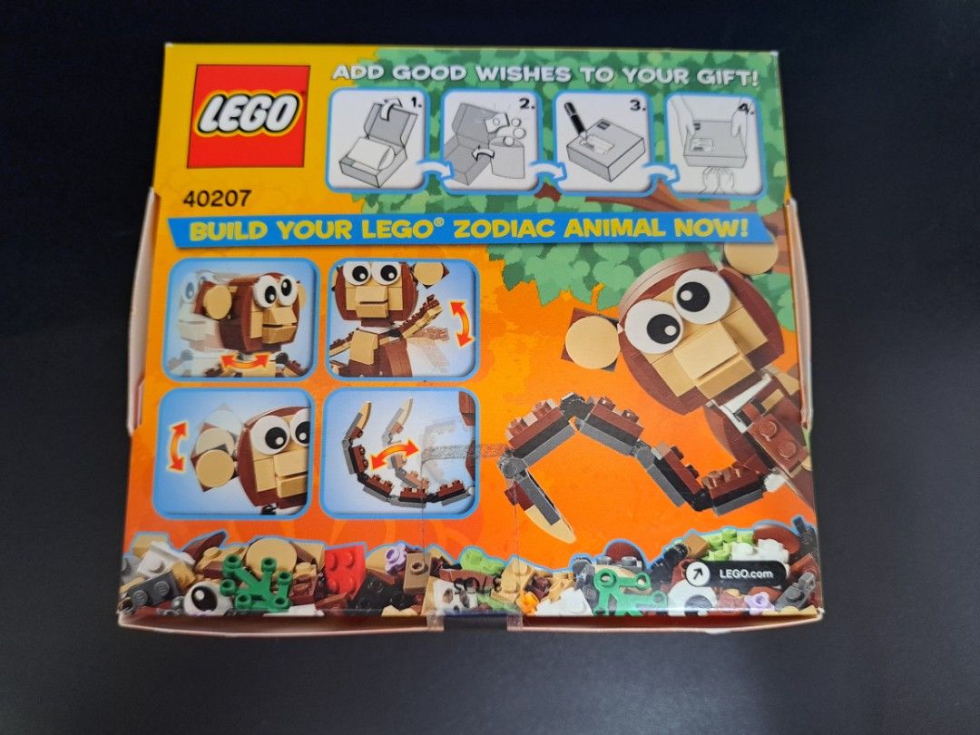 全新未開LEGO 40207 Year Of The Monkey, 興趣及遊戲, 玩具& 遊戲類 