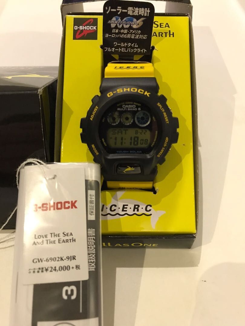 Nos Japan Set ULVN ) G-SHOCK GW 6902K-9JR COLLABORATION I.C.E.R.C