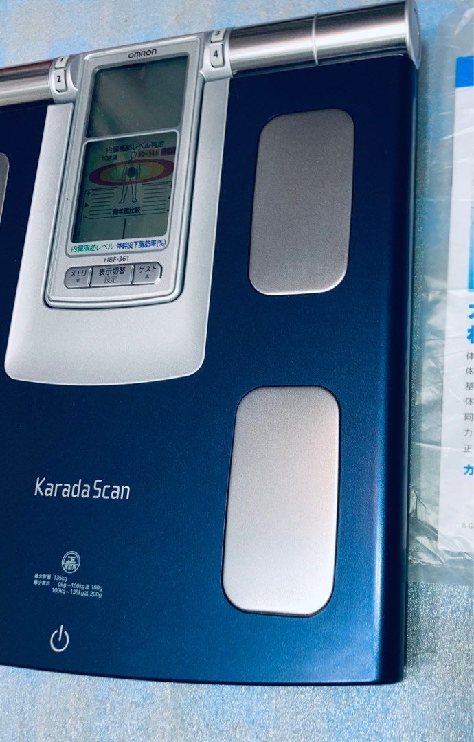 OMRON KaradaScan 361 体脂肪計 HBF-361 ヨドバシ.com - オムロン OMRON 体脂肪体重計 HBF-361 カラダ
