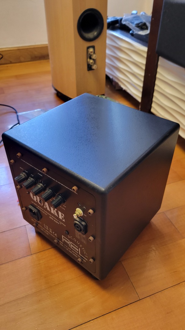 Rel acoustics quake hotsell subwoofer