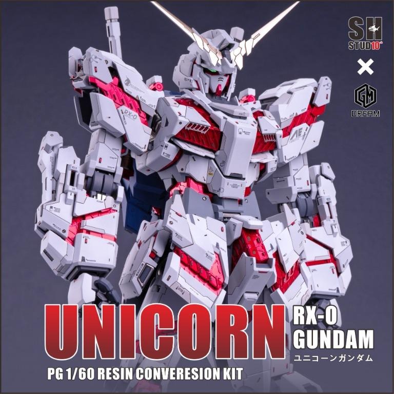 全新SH STUDIO PG 1/60 RX-0 Unicorn Gundam 獨角獸高達EVO 進化版樹脂 