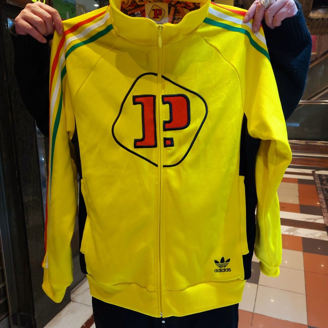YOJI X ADIDAS Y3 ADiCOLOR YELLOW SERIES FOOTBALL JACKET SIZE L L646 Carousell