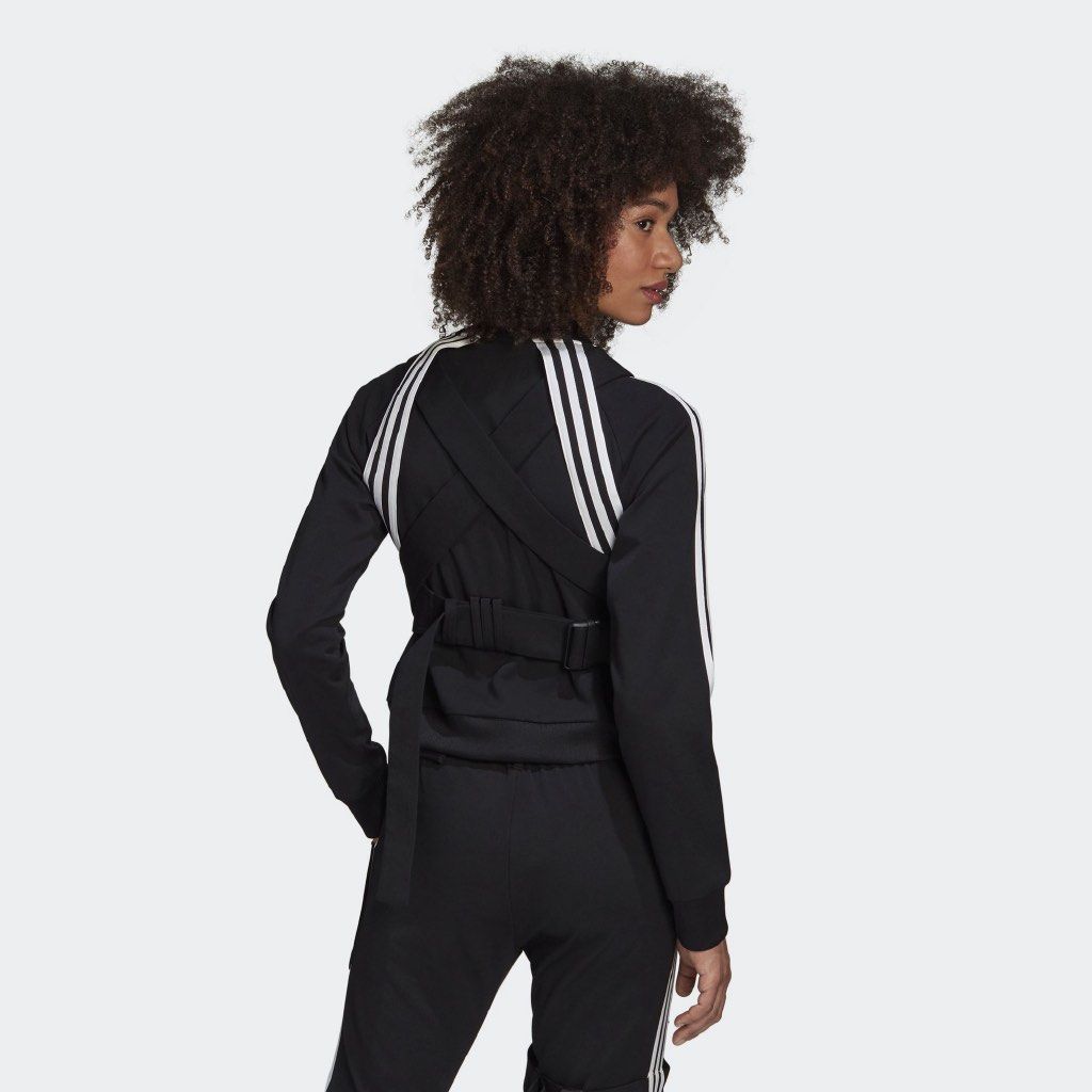 Adidas ORIGINALS Ji Won Choi x Olivia Oblanc SST Track Jacket Women Black GL6126